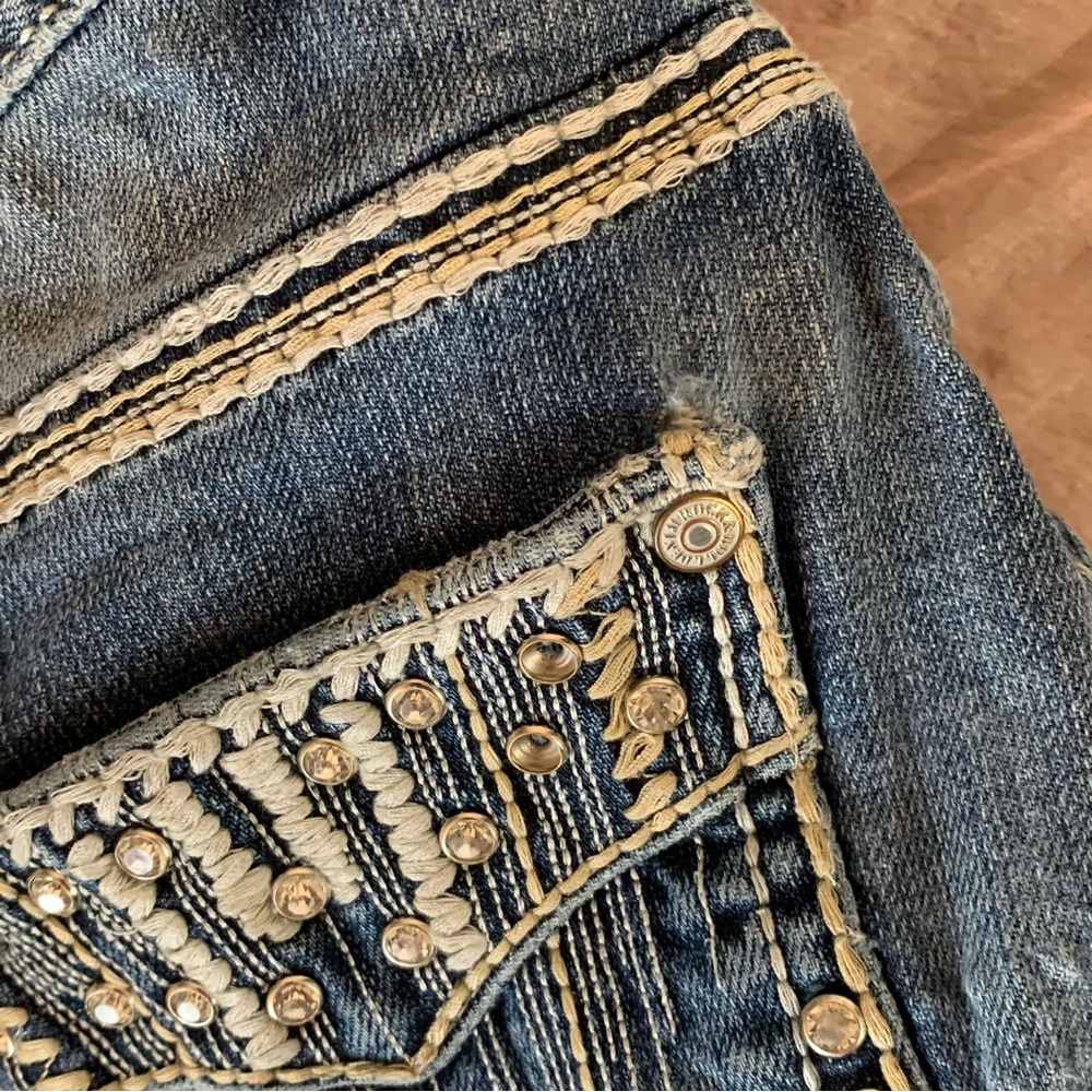 👖SALE💰 🤠 Rock & Roll Cowgirl Bootcut Jeans - Picture 14 of 16